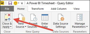 A Power BI Timesheet