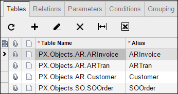 An example of Navigation in Acumatica 6