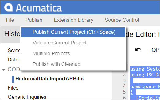 Importing Historical Data into Acumatica - With a Cool Twist