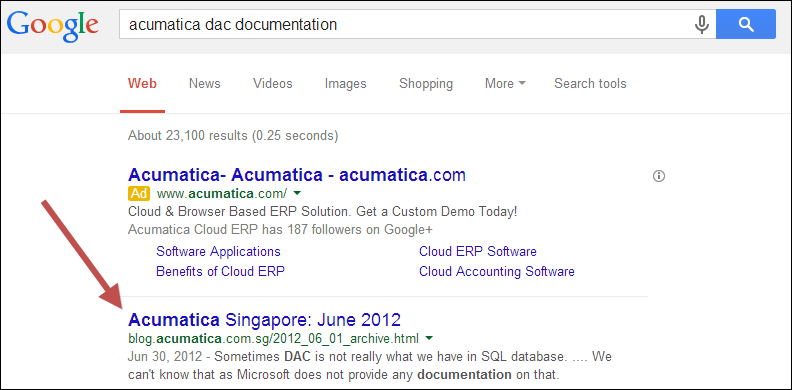 acumatica dac documentation