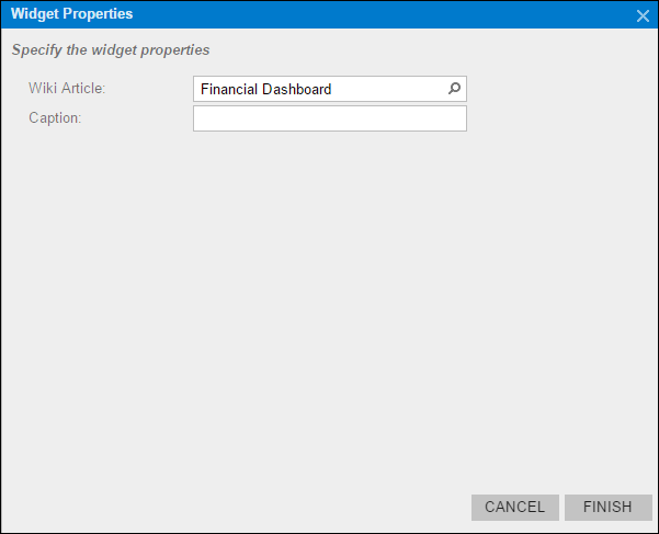 An example of a Dashboard in Acumatica 6