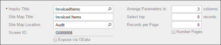 An example of a Dashboard in Acumatica 6