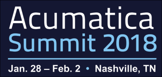 Acumatica Summit 2018
