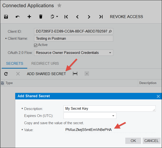 OAuth Authentication in Acumatica