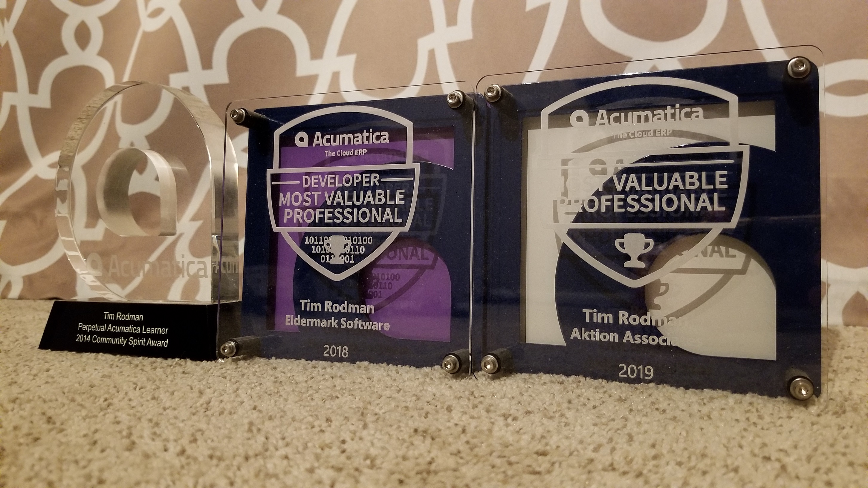 Acumatica MVP 2019