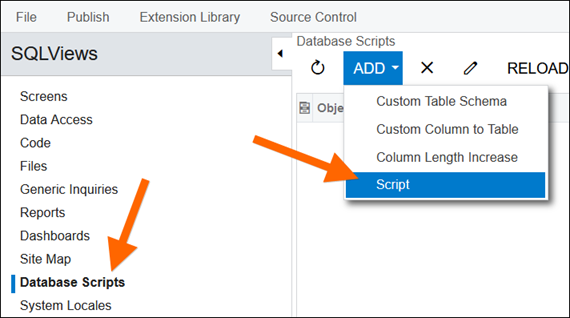 Acumatica Comma-Separated List of Shipments for a Sales Order using a Generic Inquiry and SQL View