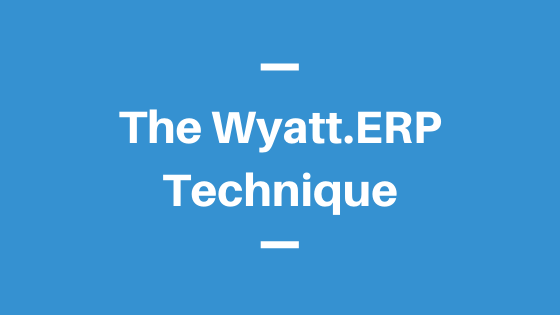 The Wyatt.ERP Technique for Generic Inquiries